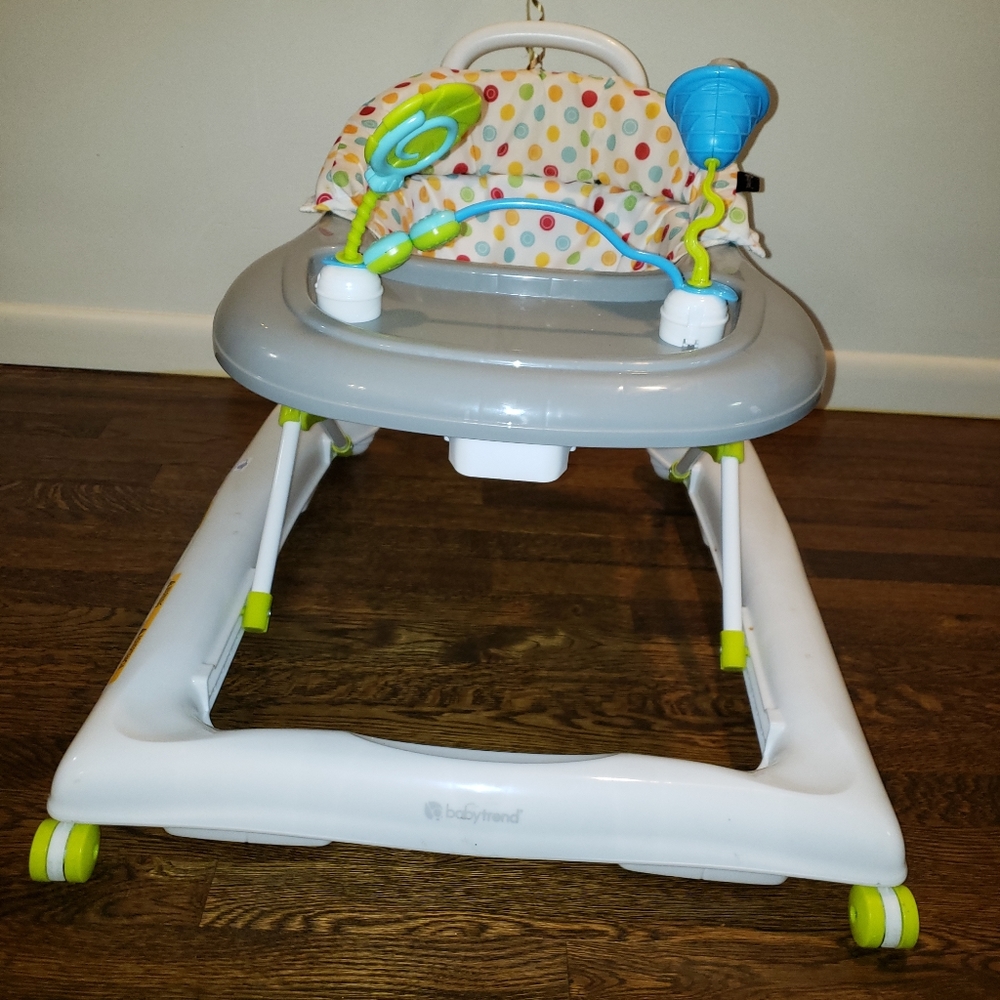 Baby trend multicolored walker